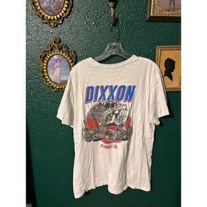 Dixxon Flannel Co. Short Sleeve White Graphic T Shirt Sz Large